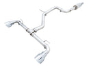 AWE Tuning 2022 VW GTI MK8 Track Edition Exhaust - Chrome Silver Tips-1