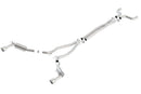 Borla 14-15 Chevy Camaro SS 6.2L V8 Single Split Rear Exit S-Type Catback Exhaust-1