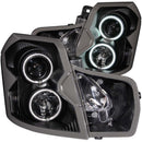 ANZO 2003-2007 Cadillac CTS Projector Headlights w/ Halo Black (CCFL)-3