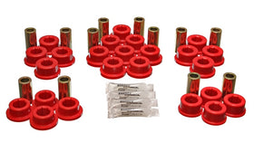 Energy Suspension 87-92 Toyota Supra Red Rear Control Arm Bushing Set - 0