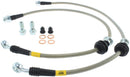 StopTech 08-10 Mitsubishi Lancer Stainless Steel Front Brake Lines-3