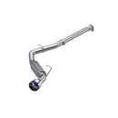 MBRP 12-22 Subaru BRZ 17-22 Toyota GR86 Stainless Steel 3in Cat-Back-Single Rear Exit w Burnt Tip-1