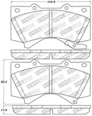 StopTech 13-18 Toyota Land Cruiser Performance Front Brake Pads-1