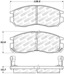 StopTech Performance 4/89-99 Mitsubishi Eclipse GST Front Brake Pads-3
