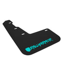 Rally Armor 15-21 Subaru WRX/STI Black UR Mud Flap w/Teal Altered Font Logo-3