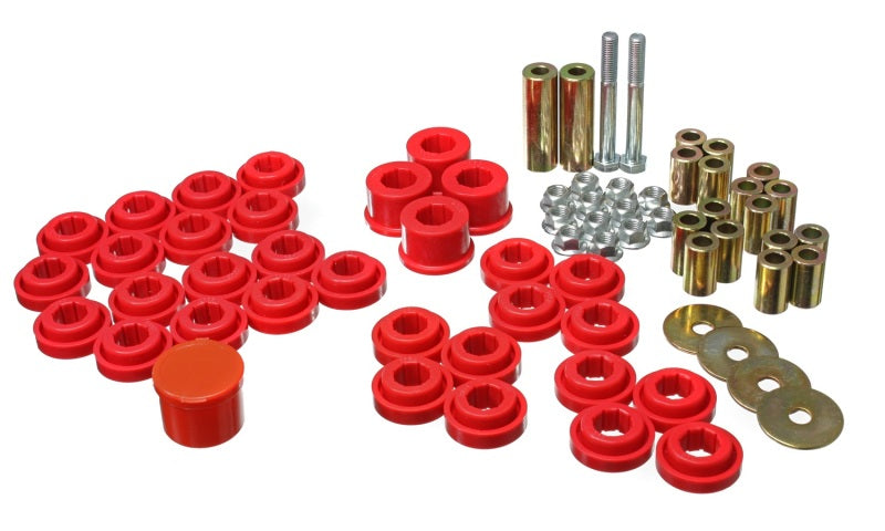 Energy Suspension Chrysler/Dodge Red Rear End Control Arm Bushing Set - 0