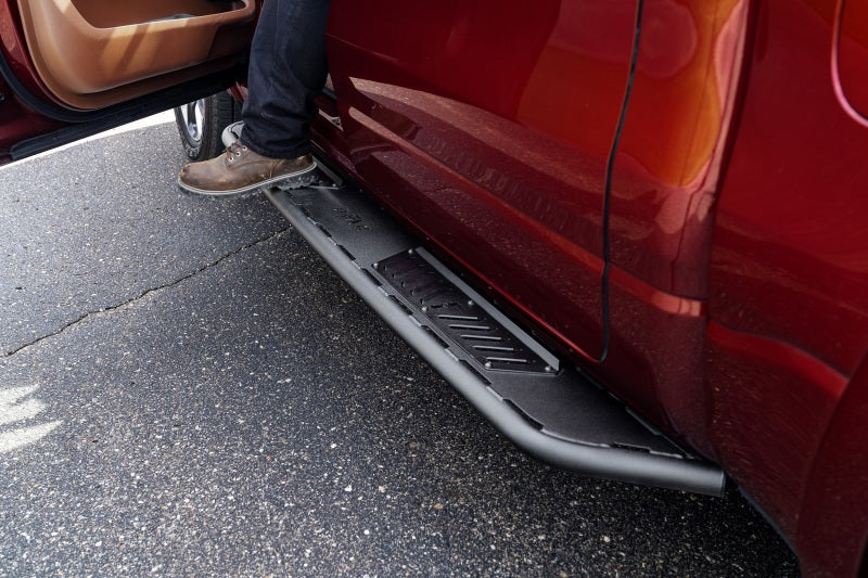 N-FAB 19-21 GMC 1500 Crew Crab Roan Running Boards - Textured Black