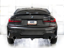 AWE Tuning 19-23 BMW 330i / 21-23 BMW 430i Base G2X Track Edition Axle-Back Exhaust - Chrome Silver-8