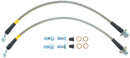 StopTech 94-02 Ford Mustang (Exc Cobra) / 03-04 Mustang Base & GT Stainless Steel Front Brake Lines-4