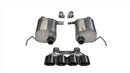 Corsa 14-19 Chevy Corvette C7 Coupe 6.2L V8 AT/MT 2.75in Valve-Back Dual Rear Exit Black Xtreme Exht-1