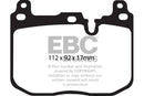EBC 14+ BMW i8 1.5 Turbo/Electric Yellowstuff Front Brake Pads-7
