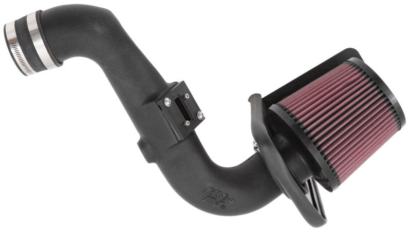 K&N 63 Series Aircharger Performance Intake Kit for 2014 Ford Fiesta 1.6L 4 Cyl - 0