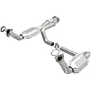 MagnaFlow Conv DF 02-06 Cadillac Escalade / 02-06 Chevy Avalanche 5.3L Dual Conv Y-Pipe Assembly 2WD-3