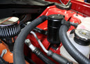 J&L 15-17 Dodge Hellcat 6.2L Hemi Driver Side Oil Separator 3.0 - Black Anodized-1