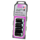 McGard SplineDrive Lug Nut (Cone Seat) M14X1.5 / 1.648in. Length (4-Pack) - Black (Req. Tool)-7