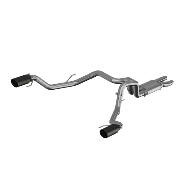 MBRP 17-20 Ford F-150 Raptor 3.5L Ecoboost Dual Rear Exit T409 3in Resonator Back Exhaust System