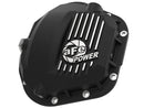 aFe Pro Series Dana 60 Front Differential Cover Black w/ Machined Fins 17-20 Ford Trucks (Dana 60)-1