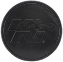 K&N Universal Rubber Filter-Round Tapered 4in Flange ID x 8in Base OD x 6.625in Top OD x 8in H-12