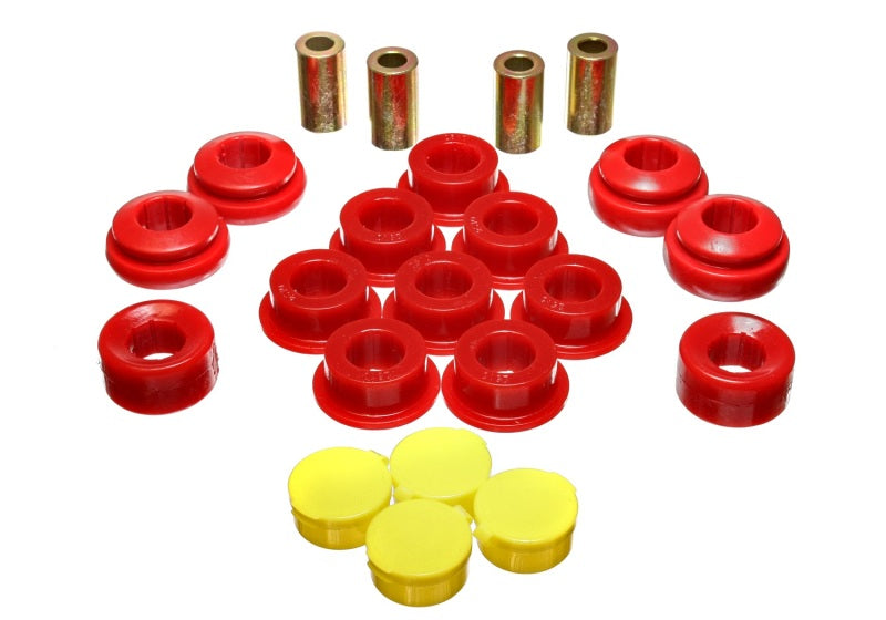 Energy Suspension 02-04 Acura RSX (includes Type S) Red Rear Control Arm Bushing Set - 0