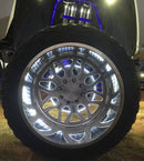 Oracle LED Illuminated Wheel Rings - Double LED - White-40