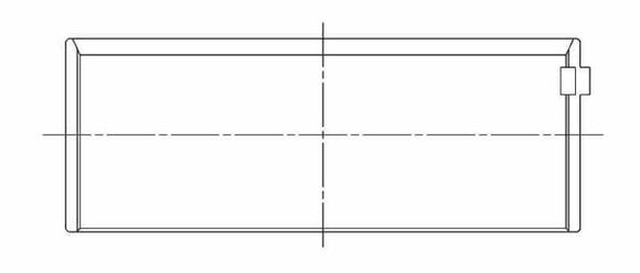ACL Chevy V8 305/350/400 Race Series Standard Size Main Bearing Set - CT-1 Coated