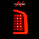 ANZO 2002-2006 Dodge  Ram 1500 LED Tail Lights w/ Light Bar Black Housing Clear Lens-5