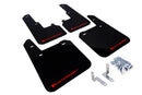 Rally Armor 15-19 Subaru Outback Black UR Mud Flap w/ Red Logo-1