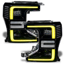 Oracle 20-22 Ford F-250/350 Super Duty Dynamic ColorSHIFT Headlight DRL Upgrade Kit w/Switchback-26
