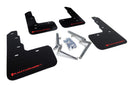 Rally Armor 17-22 Honda Civic Type R Black UR Mud Flap w/Red Logo-1
