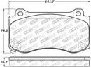 StopTech Performance 06-08 Dodge Magnum SRT-8 / 06-09 Charger SRT-8 / 09-10 Challenger SRT-8 / 06-1-12