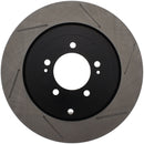 StopTech Power Slot 08-09 Evo 10 Slotted Left Rear Rotor-2