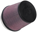 K&N Universal Tapered Filter 6in Flange ID x 7.5in Base OD x 5.875in Top OD x 6.5in Height-1