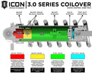 ICON 10-14 Ford Raptor Front 3.0 Series Shocks VS RR CDCV Coilover Kit - Passenger Side-5