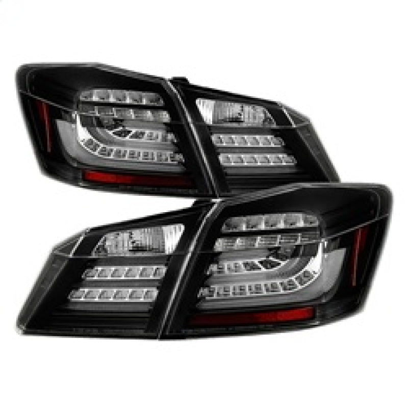 Spyder Honda Accord 2013-2015 4DR LED Tail Lights - Black ALT-YD-HA13LED-LED-BK - 0