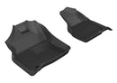 3D MAXpider 2012-2020 Dodge Ram 1500 Crew/2500/3500 Crew/Mega Kagu 1st Row Floormat - Black-2