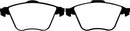 EBC 07-13 Mazda 3 2.3 Turbo Greenstuff Front Brake Pads-5