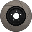StopTech Power Slot 08-09 Evo 10 Slotted Right Front Rotor-5