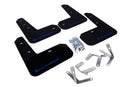 Rally Armor 13-17 Subaru BRZ/Toyota FR-S Black UR Mud Flap w/Blue Logo-1