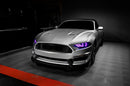 Oracle Lighting 18-23 Ford Mustang Dynamic ColorSHIFT LED Headlights - Black Series-24
