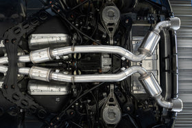 MBRP 23-24 Nissan Z 3.0L Armor Pro T304 Stainless Steel 3in Cat-Back Dual Rear Exit w/ 5in OD Tips - 0