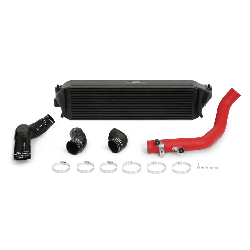 Mishimoto 2017+ Honda Civic Type R Intercooler Kit - Black Intercooler Red Pipes - 0