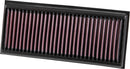 K&N 2016 Mercedes Benz G550 V8-4.0L F/I Replacement Drop In Air Filter-2