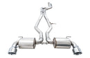 AWE Tuning 2020 Toyota Supra A90 Non-Resonated Touring Edition Exhaust - 5in Chrome Silver Tips-5