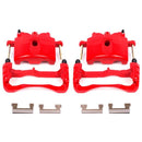 Power Stop 00-04 Cadillac DeVille Front Red Calipers w/Brackets - Pair-1
