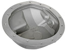 aFe Front Differential Cover (Raw; Street Series); Dodge Diesel Trucks 03-12 L6-5.9/6.7L (td)-9
