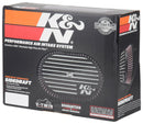 K&N Street Metal Intake System for 02-06 Harley-Davidson Road King F/I 88cl Side Draft Dyna/Softail-25