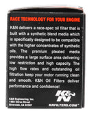K&N Yamaha / MBK 1.5in OD x 1.938in H Oil Filter-12