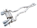 AWE Tuning SwitchPath Cat-Back Exhaust for BMW G8X M3/M4 - Chrome Silver Tips-1