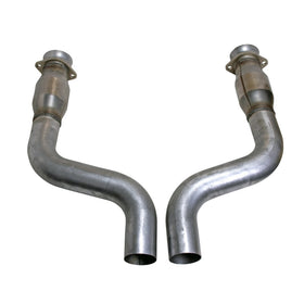 BBK 09-20 Dodge Challenger/Charger 5.7L Hemi 3in Mid Pipe w/ Converters - 0