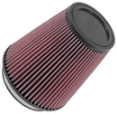 K&N Filter Universal Rubber Filter 5 inch Flange 6 1/2 inch Base 4 3/8 inch Top 7 inch Height-6